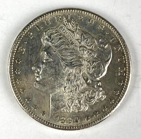 1890 S US Morgan Silver Dollar
