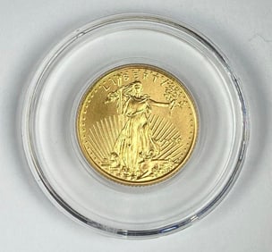 2020 US Mint $5 1/10th oz American Gold Eagle