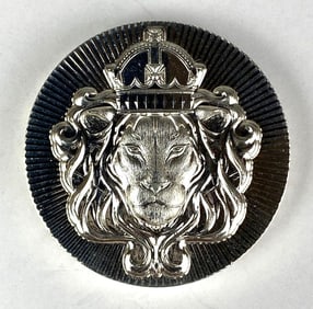 Scottsdale Mint Lion 2 oz .999 Fine Silver Round