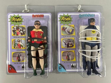 Group of 2 Figures Toy Co. Batman Classic TV Series Action Figures