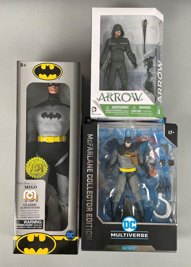 Group of DC Super Hero Action Figures (1 of 2)