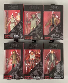 Group of Hasbro Star Wars The Black Series Action Figures