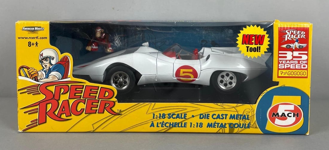 AMERICAN MUSCLE MACH5 マッハ号 1/18 35th記念 AMERICAN MUSCLE MACH5 マッハ号 1/18 35th記念 SPEED RACER MACH 5