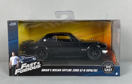 Jada Fast and Furious Nissan Skyline 2000 GT-R Die-Cast Car