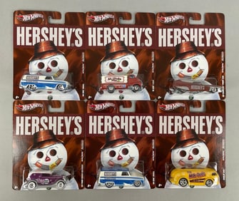 Group of Hot Wheels Hershey's Die-Cast Vehicles