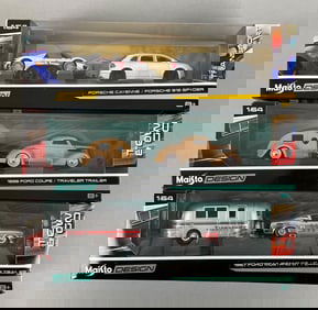 Group of Maisto Design Die-Cast Vehicle Sets