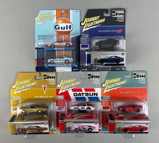 Group of Limited Edition Johnny Lightning Die-Cast Vehicles