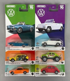 Set of 6 Matchbox VW Die-Cast Vehicles