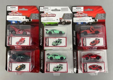 Group of Majorette Deluxe Die-Cast Vehicles