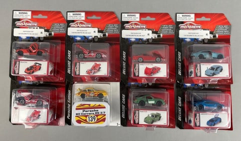 Group of Majorette Deluxe Die-Cast Vehicles