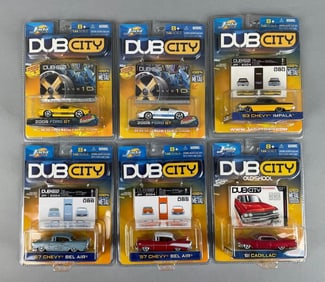 Group of Jada Dub City Die-Cast Vehicles