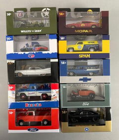 Group of M2 Machines Die-Cast Vehicles
