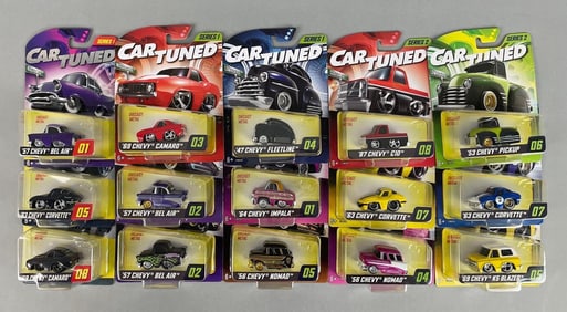 Group of MGA CarTuned Die-Cast Vehicles