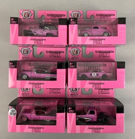 Group of M2 Machines Pink Die-Cast Vehicles