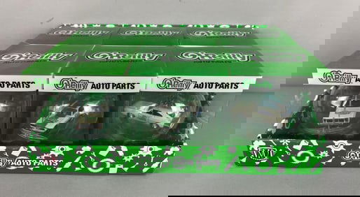 Group of M2 Machines Oreilly Die-Cast Vehicle Christmas Ornaments