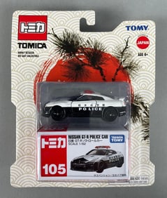Tomy Tomica Nissan GT-R Die-Cast Police Car