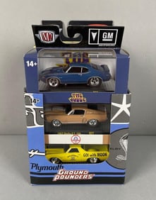 Group of 6 M2 Machines Ground Pounders Die-Cast Vehicles