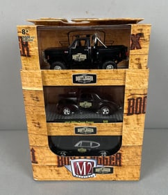 Group of 6 M2 Machines Bootlegger Die-Cast Vehicles