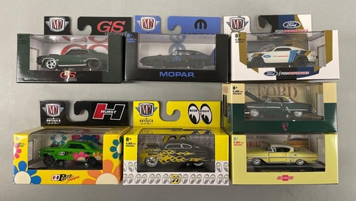 Group of M2 Machines Die-Cast Vehicles