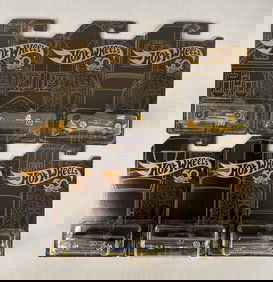 Set of 6 Mattel Hot Wheels 50th Anniversary Die-Cast Vehicles