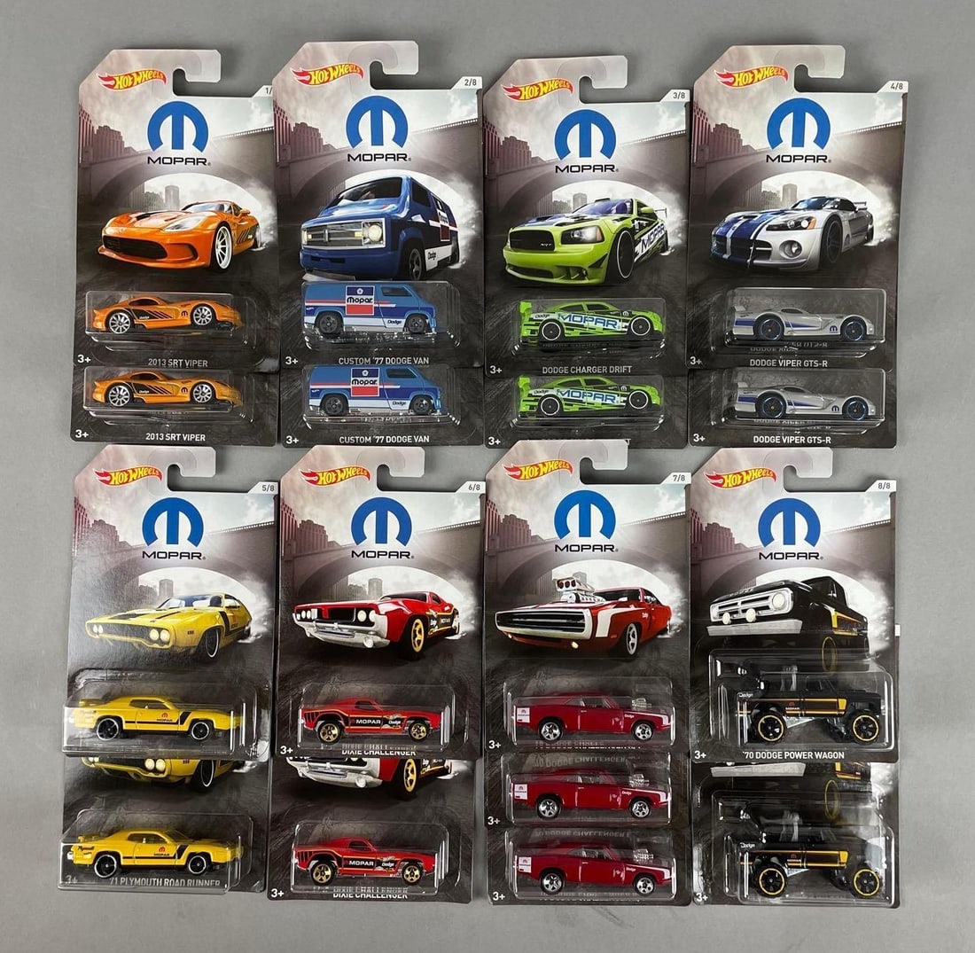 Set of Mattel Hot Wheels Mopar Die-Cast Vehicles (1 of 3)