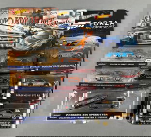 Group of Mattel Hot Wheels Die-Cast Vehicles