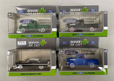 Group of Denver Die-Cast Vehicles