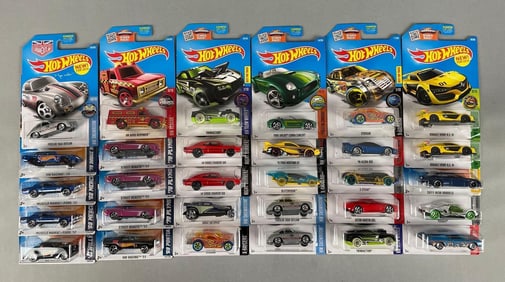 Group of Mattel Hot Wheels Die-Cast Vehicles