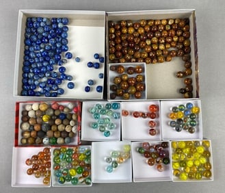 Large Groups of Antique Marbles