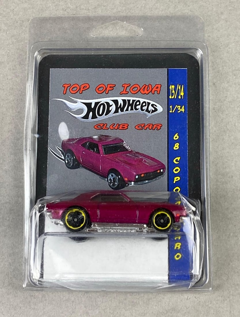 Top of Iowa Mattel Hot Wheels 1968 Copo Camaro (1 of 2)