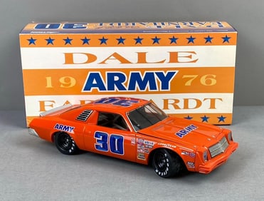 Dale Earnhardt 1/24 #30 Army 1976 Chevy Malibu