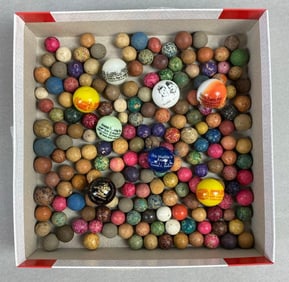 Group of Assorted Marbles