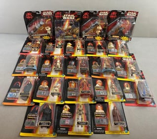 Group of 22 Hasbro Star Wars Episode 1 Figures