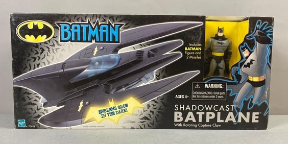 2001 Hasbro Batman Shadowcast Batplane