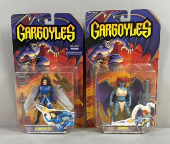 Group of 2 1995 Kenner Gargoyles Figures