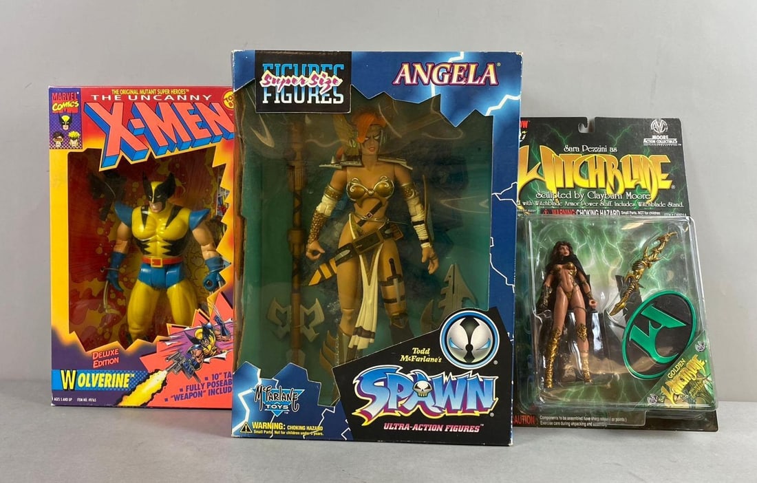 Group of 3 Assorted Figures (1 of 3)