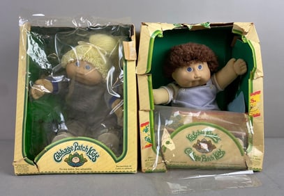 Group of 2 1980?s Cabbage Patch Kids Doll