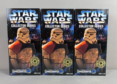 Group of 3 Kenner 1997 Star Wars SandTroopers