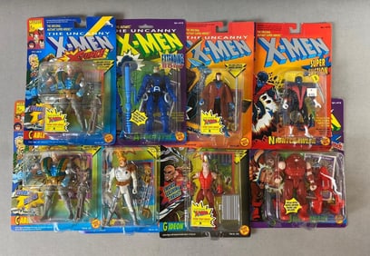 Group of 8 Toy Biz The Uncanny X-Men Figures