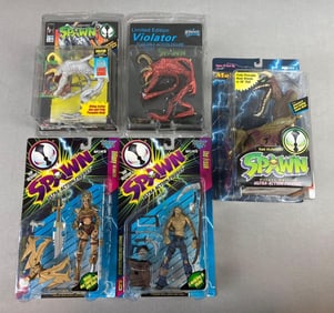 Group of 5 Todd McFarlane Spawn Figures