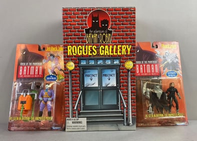 Group of 3 Kenner DC Batman Figures