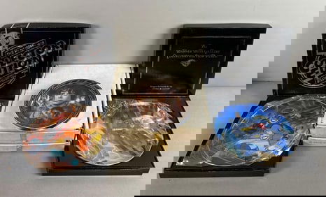 Group of 9 Movie and Tv Show Theme Plates