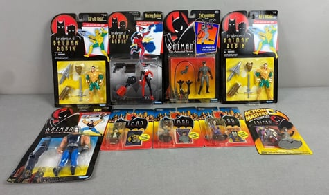 Group of 9 Kenner and Ertl DC Batman Figures