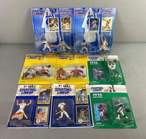 Group of 8 Kenner Starting Lineup Figures