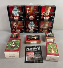 Group of 12 Hasbro Star War Figures and more