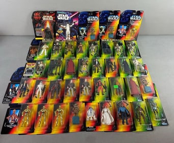 Group of 39 Kenner/Hasbro Star Wars Figures