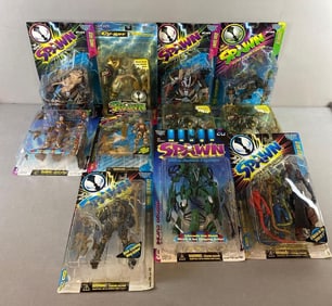 Group of 11 McFarlane Toys Spawn Figures