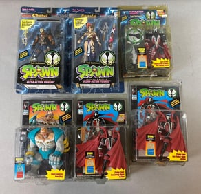 Group of 6 McFarlane Toys Spawn Figures