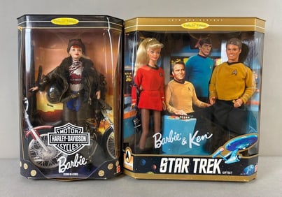 Group of 2 Mattel Barbie Dolls