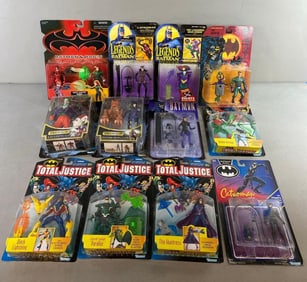 Group of 12 Kenner DC Batman Figures